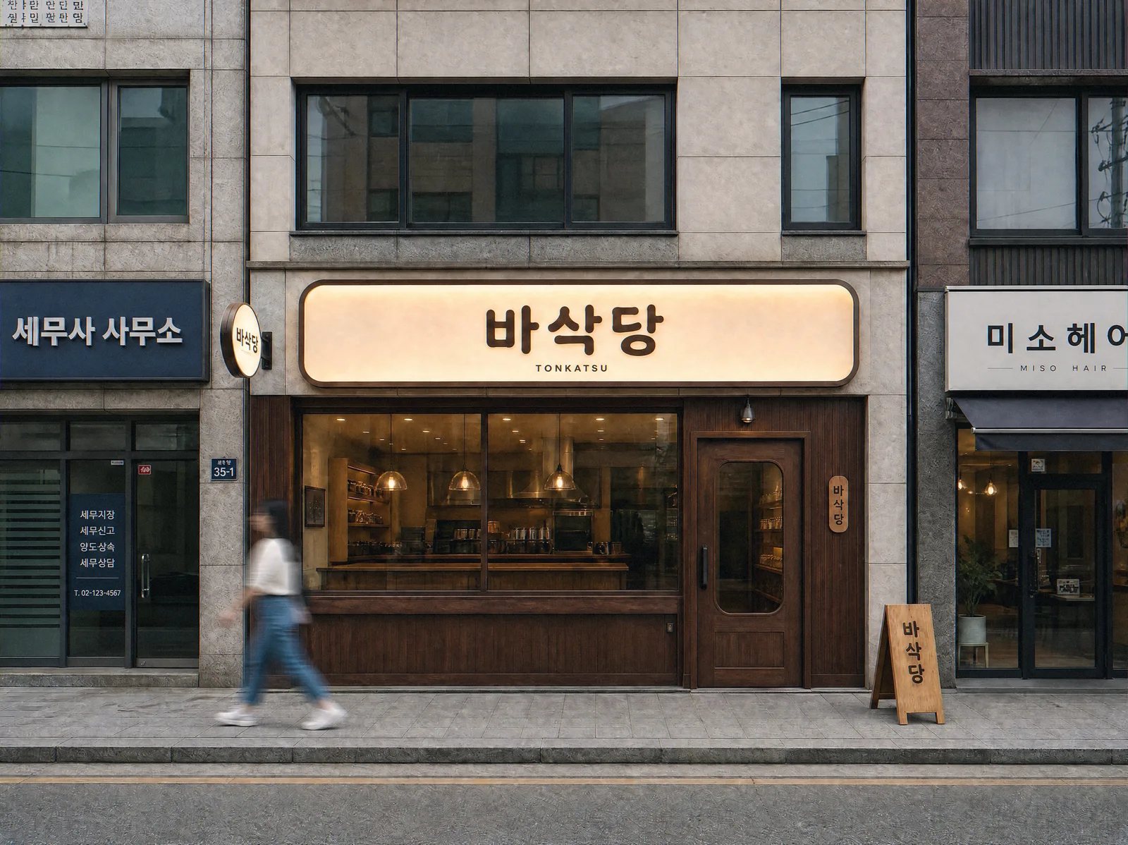 거리 전경