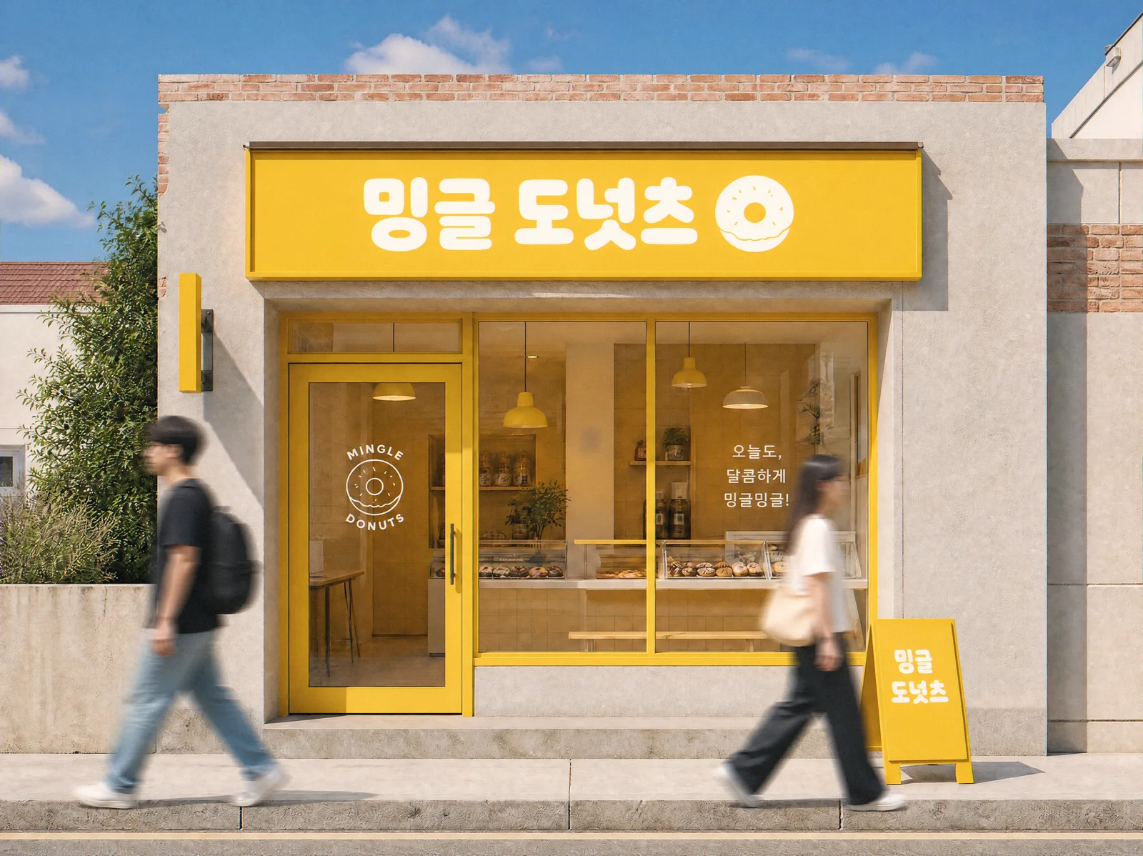 거리 전경