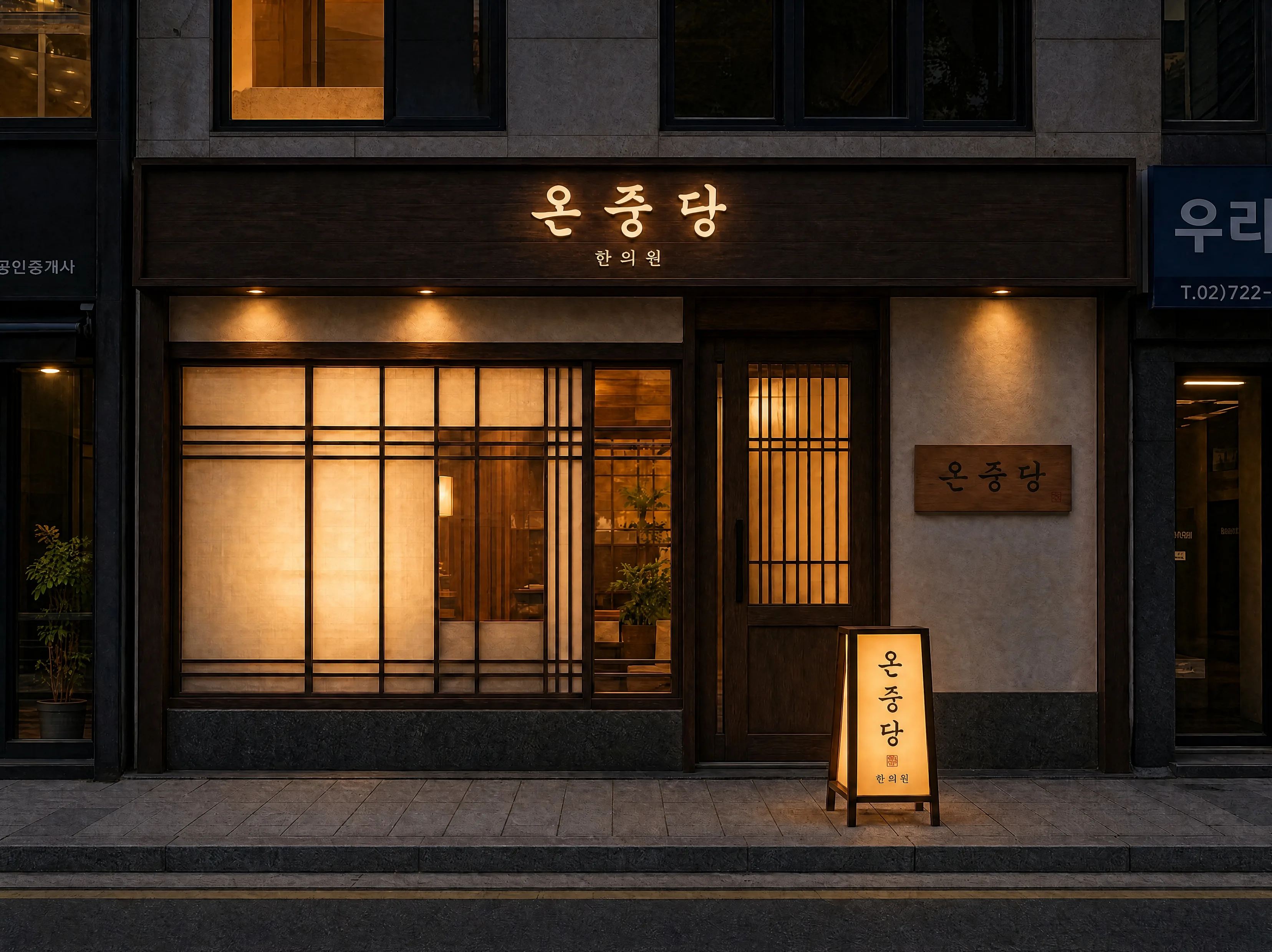 온중당 야간
